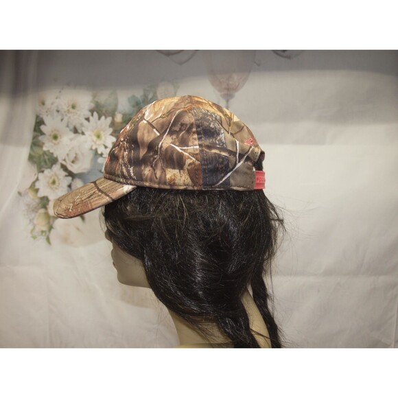 Under Armour Women Hunt Camo Antler Logo Pink Hat Baseball Cap NEW - Picture 3 of 6